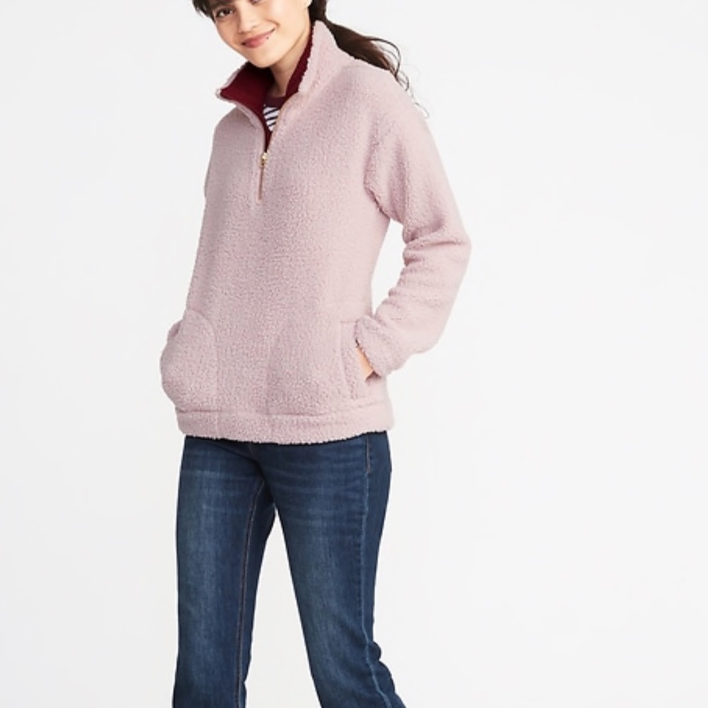 Sherpa pullover